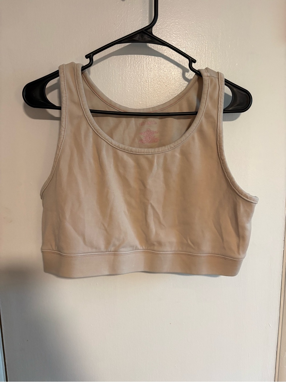 Target Beige Crop Tank Top